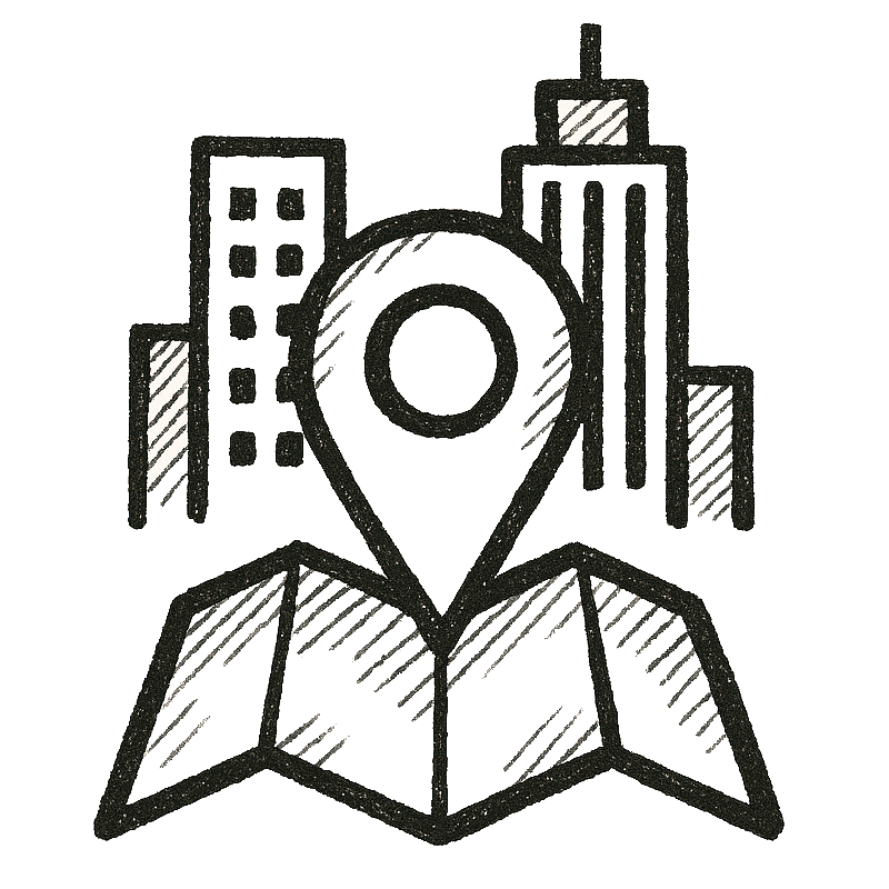 Centrally Located in Gateway cities icon