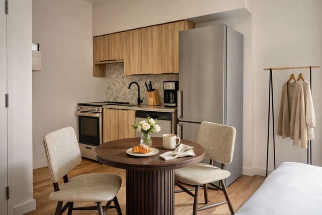 State-of-the-art fitness center with modern exercise equipment at Nester St. Lawrence Market in St. Lawrence Market, Toronto