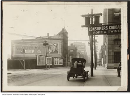 Rooftop lounge and city views at Nester St. Lawrence Market in Old Town, Toronto