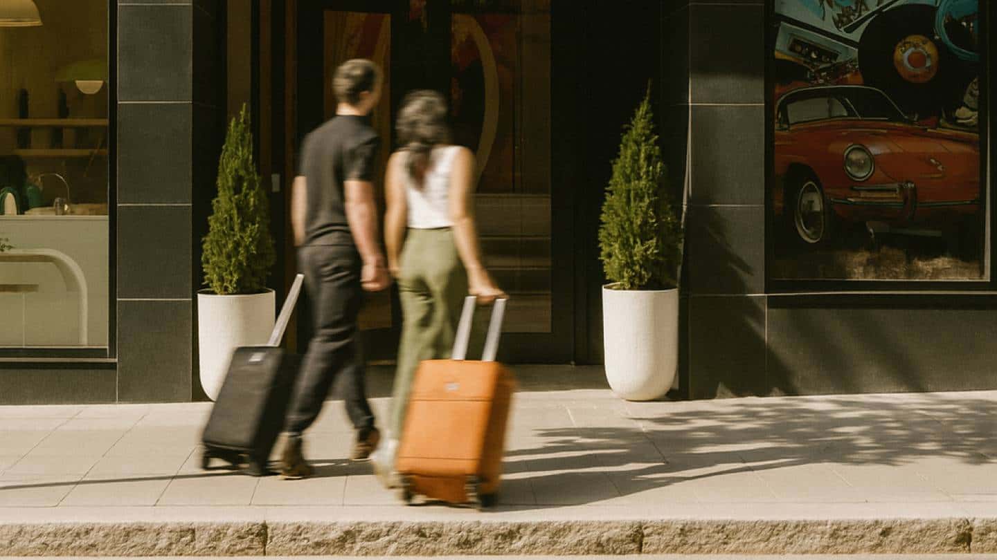 Guests enjoying a Nester & Finn living space