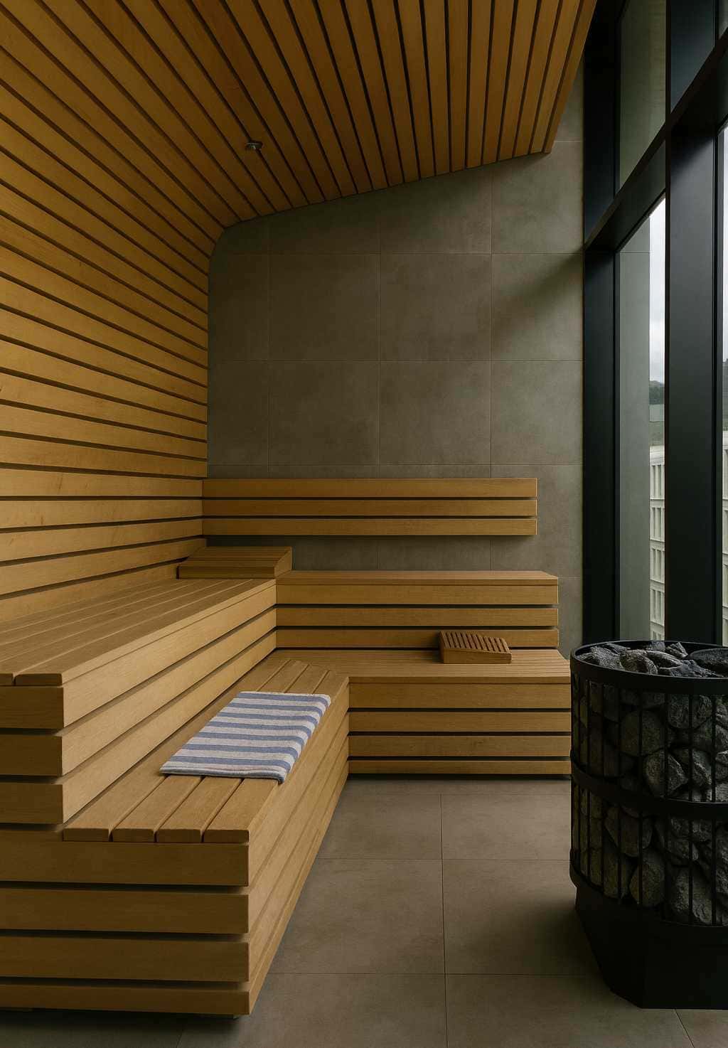 Elegant restaurant and bar interior at Nester Downtown Montréal